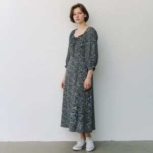 Primark - Floral Cotton Midi/Maxi Dress - size 6